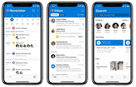 Microsoft gives Outlook for iOS a full UI makeover | Engadget