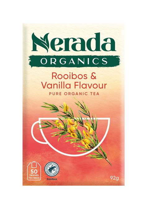 Rooibos & Vanilla Tea Bags 50's - Pacchini Sales & Distribution