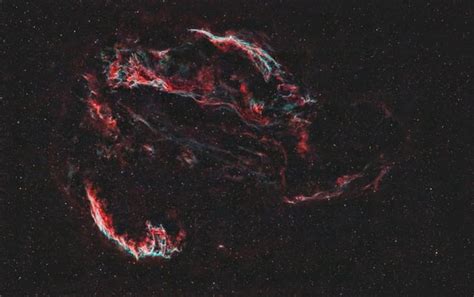 The Veil Nebula supernova remnant. Taken from Leander : r/Austin