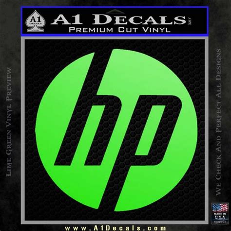 HP Logo Decal Sticker Hewlett Packard » A1 Decals