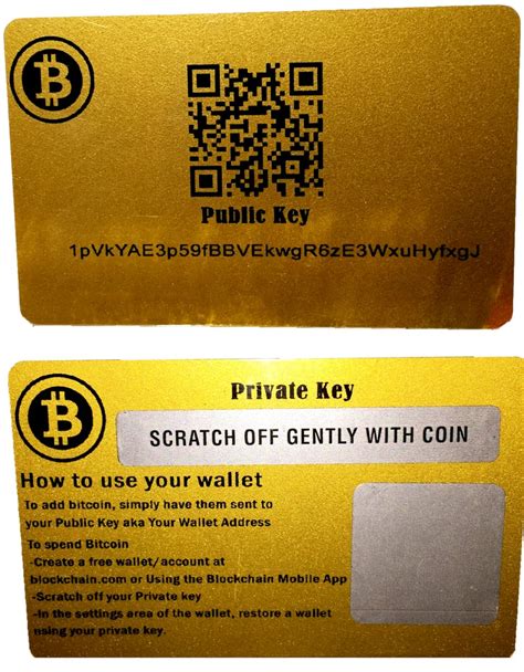 Bitcoin Wallet Card - Secure BTC Storage | CryptoVault