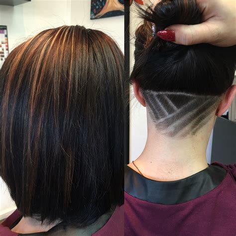 Nape undercut design Girl Undercut Design, Nape Undercut Designs ...