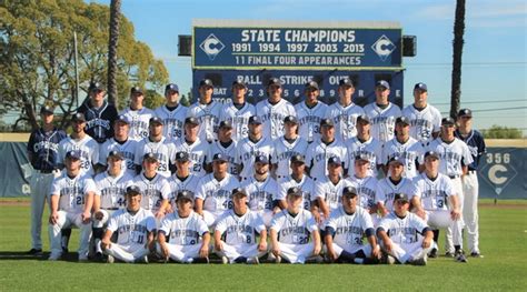 2019 Cypress College Baseball Roster - Cypress College Athletics