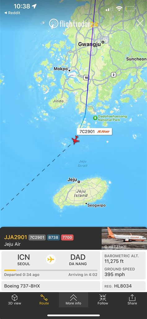 JEJU Air emergency : r/flightradar24