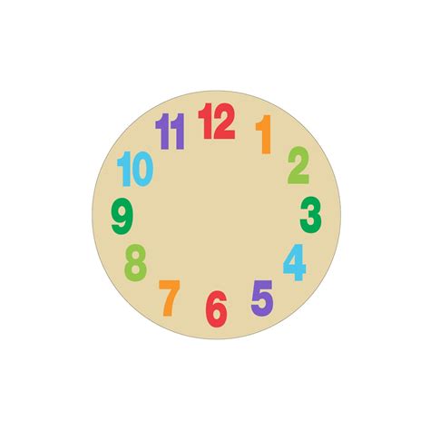 Printable Hands For A Clock