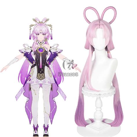 Honkai Star Rail Fu Xuan Cosplay Wigs