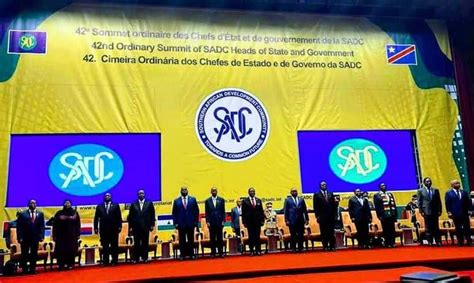 SADC: Working Towards Regional Peace And Sustainable Development - Modern Diplomacy