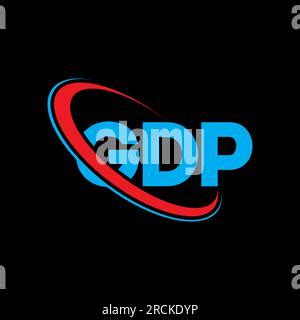 GDP; GDP logo; GDP letter; GDP circle logo; GDP vector; GDP icon; GDP business logo; GDP tech ...