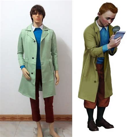 The Adventures of Tintin cosplay Tintin Cosplay Costume Any Size|costume chain|cosplay ...