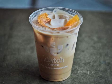 Menu of Klatch Coffee in Los Angeles, CA 90045