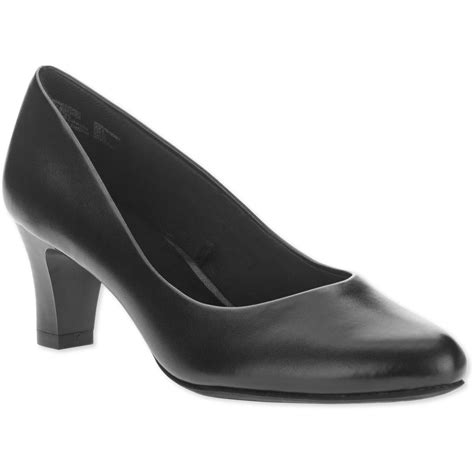 Women's Classic Mid-Heeled Pump Dress Shoe - Walmart.com