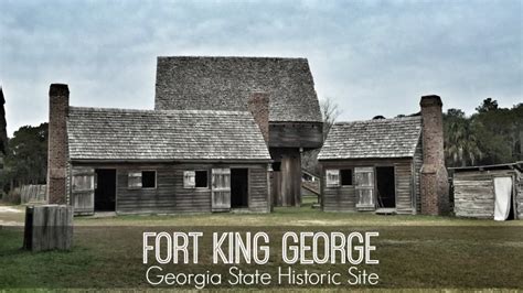 Exploring Fort King George Historical Site