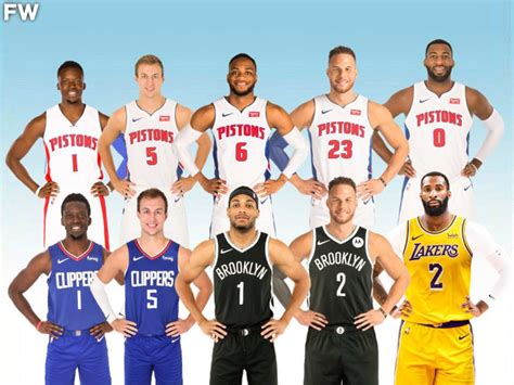 The Entire 2019-20 Detroit Pistons Starting Lineup Is Now Playing For A Ring On Brooklyn Or Los ...