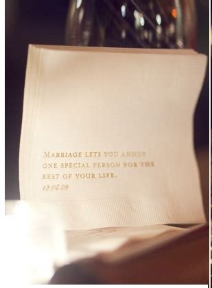 Funny cocktail napkins with statements about marriage | Funny cocktail ...