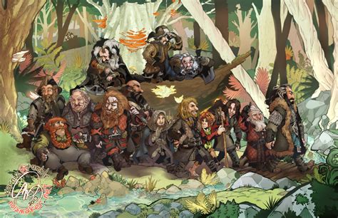 The Hobbit: A Company of Dwarves by karniz on DeviantArt