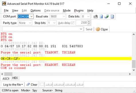 Serial Port Monitor software - serial port, COM port and RS232 port monitor, sniffer and ...