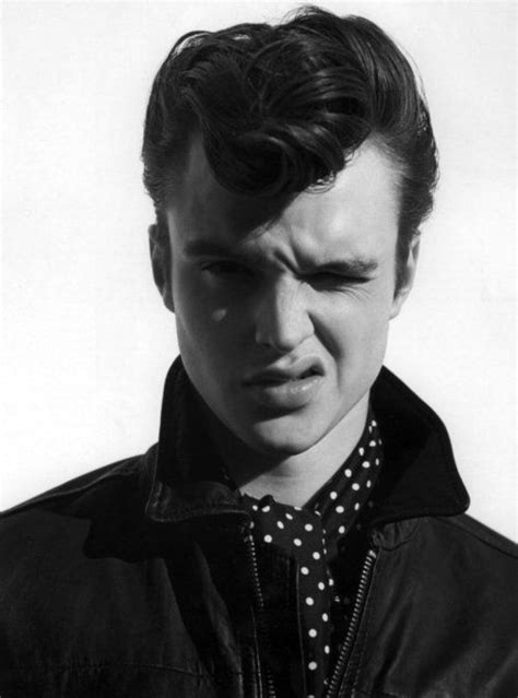 Pompadour. | Teddy boys, Rockabilly hair, Greaser hair