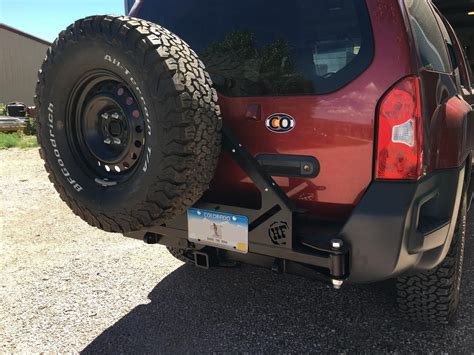 2005-2015 Nissan Xterra Rear Bumper Steel - with Swing Arm | Nissan xterra, 2015 nissan xterra ...