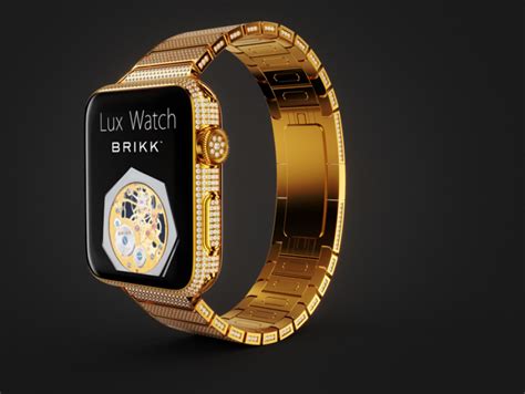 LUX WATCH OMNI 18K YELLOW GOLD