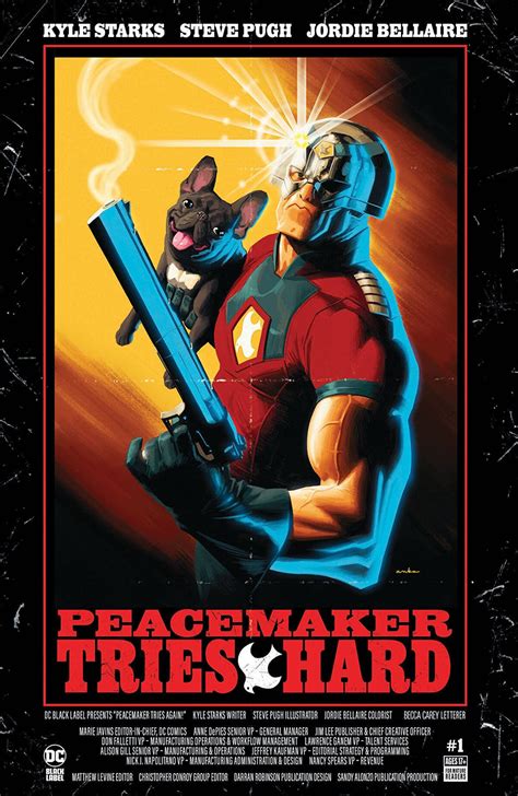 Peacemaker Tries Hard in Mature Readers DC Black Label Comic in May