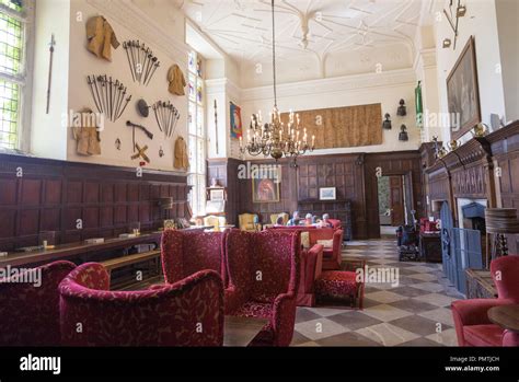 Great Hall inside Littlecote House Hotel, Hungerford, Berkshire, England, UK Stock Photo - Alamy