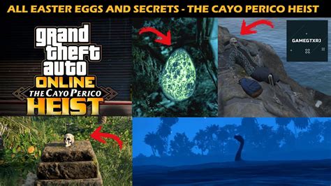 GTA V Online All Easter Eggs and Secrets of The Cayo Perico Heist - YouTube