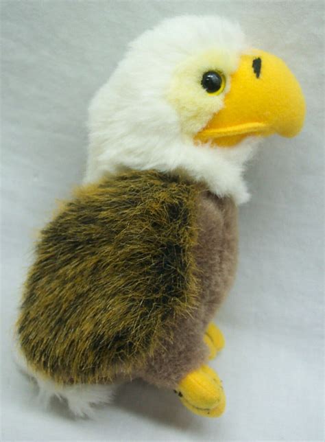 CUTE VINTAGE BALD EAGLE BIRD 6" Plush STUFFED ANIMAL Toy - Other