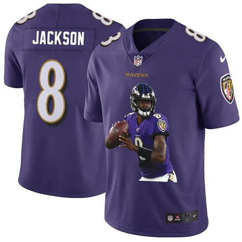 Men's Baltimore Ravens #8 Lamar Jackson Gold 2020 Big Logo Number Vapor Untouchable Stitched NFL ...