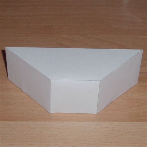 Paper Trapezoidal Prism