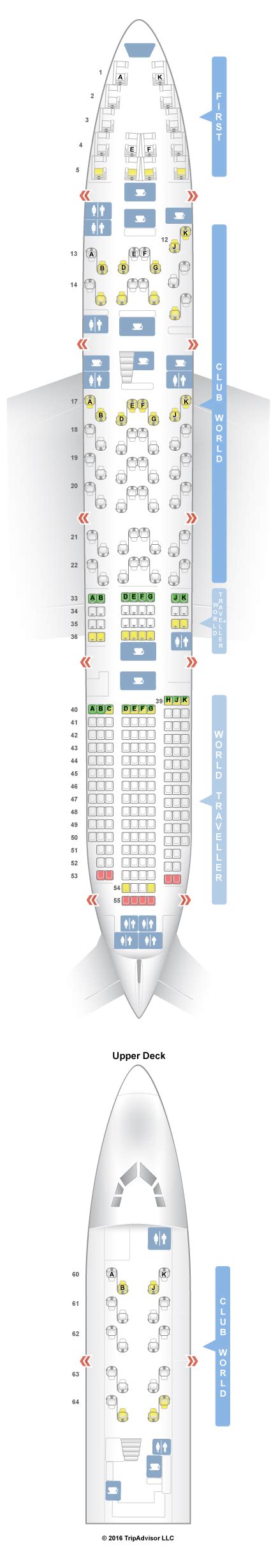 SeatGuru Seat Map British Airways Boeing 747-400 (744) V3