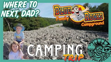 🧭 Camping at Blue Rocks Family Campground | Drone fly over Blue Rocks formation - YouTube