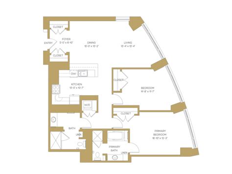 Independent Living Floor Plans at The Clare in Chicago, IL