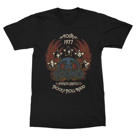 Rock n Roll Band T-Shirt – Aerosmith Official Store