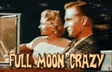 Full Moon Card Woman GIF - Full Moon Card Woman - Discover & Share GIFs