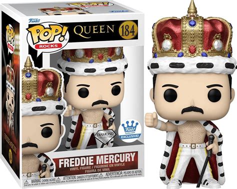 Funko POP! Rocks Queen Freddie Mercury #184 Diamond Collection Funko ...