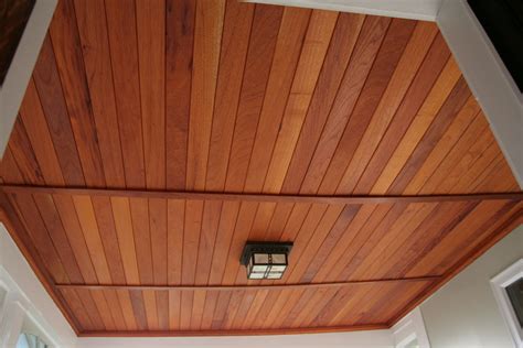 Tongue And Groove Exterior Ceiling | Shelly Lighting