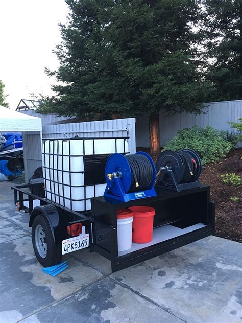 Trailer setup - Residential - Pressure Washing Resource