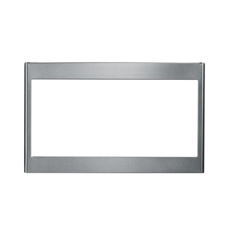 GE Built-In Microwave Trim Kit (Stainless steel) at Lowes.com