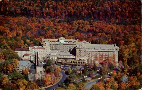 An Aerial View Of The Inn Buck Hill Falls, PA