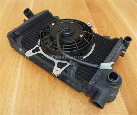 FlatRacer BMW K series radiator 6.5" fan kit (83-96)