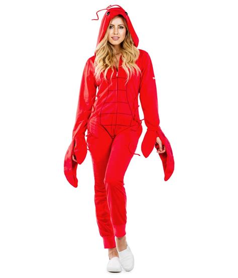 Lobster Costumehop Women's Adult Halloween Lobster Suits | Tipsy Elves