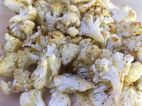 Oven Roasted Cauliflower Florets Vegan Recipe - Recipe Garden