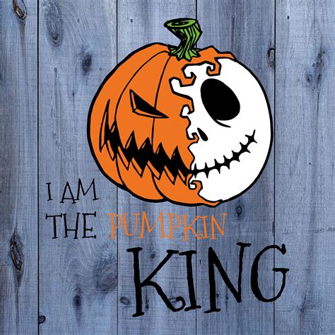 I am the Pumpkin King Jack SkellingtonHalloween svg png and | Etsy