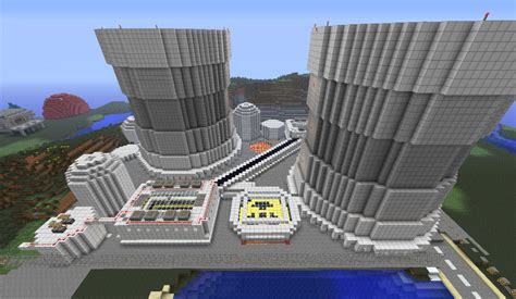 Nuclear Power Plant Minecraft Map