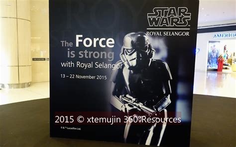 2015 NOV Royal Selangor Star Wars Collection, Suntec Singapore ...