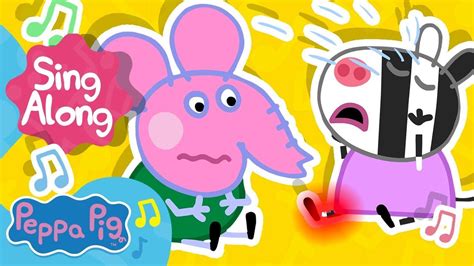 Oopsie Daisy! Baby Zuzu Gets a Boo Boo 🚨 Sing Along 🎤 Peppa Pig Nursery ...