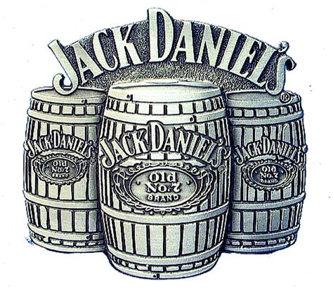 Jack Daniels 'barrels' Belt Buckle Officially Licensed Product With ...