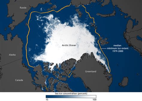 Arctic Sea Ice Map