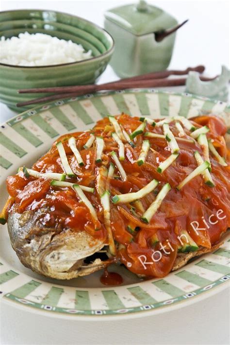 Sweet and Sour Pompano Fish | Recipe | Asian recipes, Steamed fish, Food