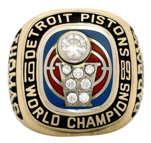 1989 NBA Champion Detroit Pistons